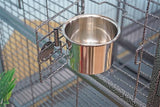 Darrahopens Pet Care > Bird YES4PETS XXXL 185 cm Bird Cage Pet Parrot Aviary  Perch Castor Wheel Removable Divider