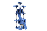 Darrahopens Pet Care > Cat Supplies 170cm Cat Scratching Post Tree Post House Tower with Ladder Furniture Blue