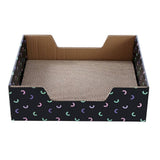 Darrahopens Pet Care > Cat Supplies 2 x Kitten Cat Scratch Pad Corrugated Card Board Toy Play Best Scratcher Mat