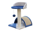 Darrahopens Pet Care > Cat Supplies 50 cm Cat Scratching Post Tree Scratching Pole Climbing Post-Blue