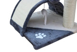 Darrahopens Pet Care > Cat Supplies 50 cm Cat Scratching Post Tree Scratching Pole Climbing Post-Grey