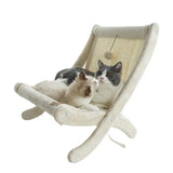 Darrahopens Pet Care > Cat Supplies Cat Bed Elevated Floor Standing Chair Resting Pet Furniture