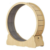 Darrahopens Pet Care > Cat Supplies Cat Running Wheel w/ Carpet Runway Cat Exercise Wheel for Fitness Cat Treadmill