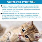 darrahopens Pet Care > Cat Supplies Cat Toilet Training System 3 Step Litter Kwitter Pet Training DVD Instruction