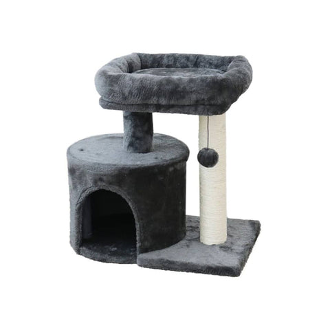 Darrahopens Pet Care > Cat Supplies CATIO Chipboard Flannel Cat Scarathing Tower-Mini