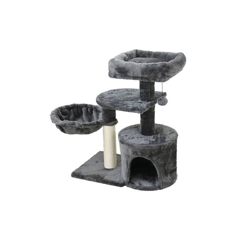 Darrahopens Pet Care > Cat Supplies CATIO Chipboard Flannel Cat Scratching Tower - Cubby