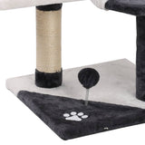 darrahopens Pet Care > Cat Supplies i.Pet Cat Tree 112cm Trees Scratching Post Scratcher Tower Condo House Furniture Wood