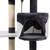 darrahopens Pet Care > Cat Supplies i.Pet Cat Tree 112cm Trees Scratching Post Scratcher Tower Condo House Furniture Wood