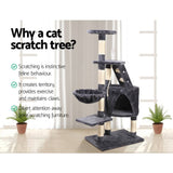 darrahopens Pet Care > Cat Supplies i.Pet Cat Tree 120cm Trees Scratching Post Scratcher Tower Condo House Furniture Wood Multi Level