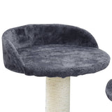 darrahopens Pet Care > Cat Supplies i.Pet Cat Tree 134cm Trees Scratching Post Scratcher Tower Condo House Furniture Wood Grey