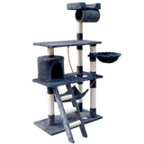 darrahopens Pet Care > Cat Supplies i.Pet Cat Tree 141cm Trees Scratching Post Scratcher Tower Condo House Furniture Wood