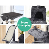 darrahopens Pet Care > Cat Supplies i.Pet Cat Tree 171cm Trees Scratching Post Scratcher Tower Condo House Furniture Wood