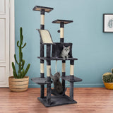darrahopens Pet Care > Cat Supplies i.Pet Cat Tree 171cm Trees Scratching Post Scratcher Tower Condo House Furniture Wood