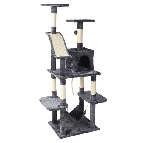 darrahopens Pet Care > Cat Supplies i.Pet Cat Tree 171cm Trees Scratching Post Scratcher Tower Condo House Furniture Wood