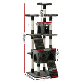 darrahopens Pet Care > Cat Supplies i.Pet Cat Tree 180cm Trees Scratching Post Scratcher Tower Condo House Furniture Wood