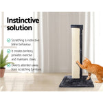 darrahopens Pet Care > Cat Supplies i.Pet Cat Tree 92cm Trees Scratching Post Scratcher Tower Condo House Furniture Wood
