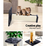 darrahopens Pet Care > Cat Supplies i.Pet Cat Tree 92cm Trees Scratching Post Scratcher Tower Condo House Furniture Wood