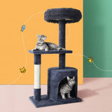 darrahopens Pet Care > Cat Supplies i.Pet Cat Tree Scratching Post Scratcher Tower Condo House Grey 94cm