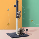 darrahopens Pet Care > Cat Supplies i.Pet Cat Tree Scratching Post Scratcher Tower Condo House Hanging toys Grey 105cm