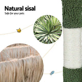 i.Pet Cat Tree Tower Scratching Post Scratcher Wood Condo Bed House Toys 70cm - Darrahopens