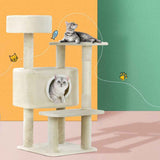 darrahopens Pet Care > Cat Supplies i.Pet Cat Tree Tower Scratching Post Scratcher Wood Condo House Bed Trees 90cm