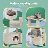 darrahopens Pet Care > Cat Supplies i.Pet Cat Tree Tower Scratching Post Scratcher Wood Condo House Bed Trees 90cm