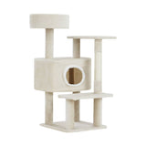darrahopens Pet Care > Cat Supplies i.Pet Cat Tree Tower Scratching Post Scratcher Wood Condo House Bed Trees 90cm