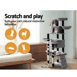 darrahopens Pet Care > Cat Supplies i.Pet Cat Tree Tower Scratching Post Scratcher Wood Condo House Play Bed 161cm