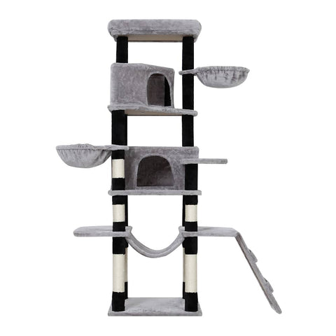 darrahopens Pet Care > Cat Supplies i.Pet Cat Tree Tower Scratching Post Scratcher Wood Condo House Play Bed 161cm