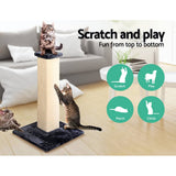 darrahopens Pet Care > Cat Supplies i.Pet Cat Tree Trees Scratching Post 92cm Sisal Scratcher Tower Condo House Tall