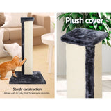 darrahopens Pet Care > Cat Supplies i.Pet Cat Tree Trees Scratching Post 92cm Sisal Scratcher Tower Condo House Tall