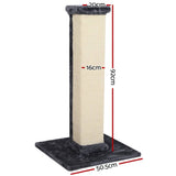darrahopens Pet Care > Cat Supplies i.Pet Cat Tree Trees Scratching Post 92cm Sisal Scratcher Tower Condo House Tall