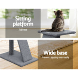 darrahopens Pet Care > Cat Supplies i.Pet Cat Tree Trees Scratching Post Scratcher Tower Condo House Climb 82cm