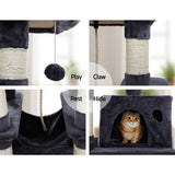 darrahopens Pet Care > Cat Supplies i.Pet Cat Tree Trees Scratching Post Scratcher Tower Condo House Furniture Wood