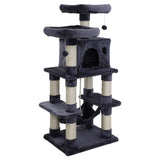 darrahopens Pet Care > Cat Supplies i.Pet Cat Tree Trees Scratching Post Scratcher Tower Condo House Furniture Wood