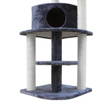 darrahopens Pet Care > Cat Supplies i.Pet Cat Tree Trees Scratching Post Scratcher Tower Condo House Grey 126cm