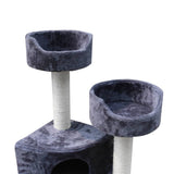 darrahopens Pet Care > Cat Supplies i.Pet Cat Tree Trees Scratching Post Scratcher Tower Condo House Grey 126cm