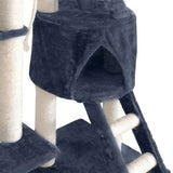 darrahopens Pet Care > Cat Supplies i.Pet Cat Tree Trees Scratching Post Scratcher Tower Condo House Grey 244cm