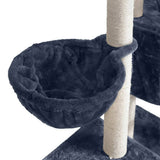 darrahopens Pet Care > Cat Supplies i.Pet Cat Tree Trees Scratching Post Scratcher Tower Condo House Grey 244cm