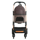 Darrahopens Pet Care > Cat Supplies i.Pet Pet Stroller Dog Pram Large Cat Carrier Travel Pushchair Foldable 4 Wheels