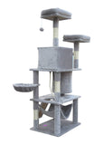 Darrahopens Pet Care > Cat Supplies Large Cat Scratching Post Tree Scratcher Pole-Little Grey