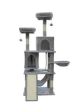 Darrahopens Pet Care > Cat Supplies Large Cat Scratching Post Tree Scratcher Pole-Little Grey