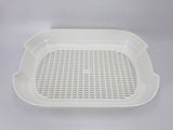 Darrahopens Pet Care > Cat Supplies Large Portable Cat Toilet Litter Box Tray with Scoop and Grid Tray Green