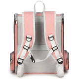 darrahopens Pet Care > Cat Supplies Pet Carrier Bag Cat Dog Breathable Double Shoulder Backpack Travel Outdoor Pink
