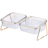 Darrahopens Pet Care > Cat Supplies Pet Dog Cat Puppy Food Water Bowls Feeding Dishes 2 Large Bowl Dishwasher Safe