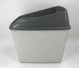 Darrahopens Pet Care > Cat Supplies XL Top Entry Cat Litter Box No Mess Large Enclosed Covered Kitty Tray