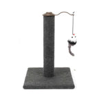 Darrahopens Pet Care > Cat Supplies YES4PETS Cat Kitten Single Scratching Post with Toy-Grey