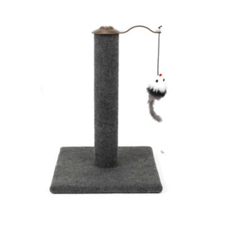 Darrahopens Pet Care > Cat Supplies YES4PETS Cat Kitten Single Scratching Post with Toy-Grey