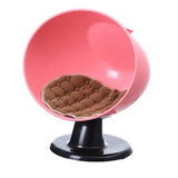 Darrahopens Pet Care > Cat Supplies YES4PETS Medium Pet Dog Cat Cave House Nest Puppy Cave Chair Sofa Bed Pink
