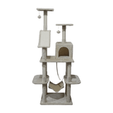 darrahopens Pet Care > Cleaning & Maintenance 171cm Cat Tree Trees Scratching Post Scratcher Tower Condo House - Beige